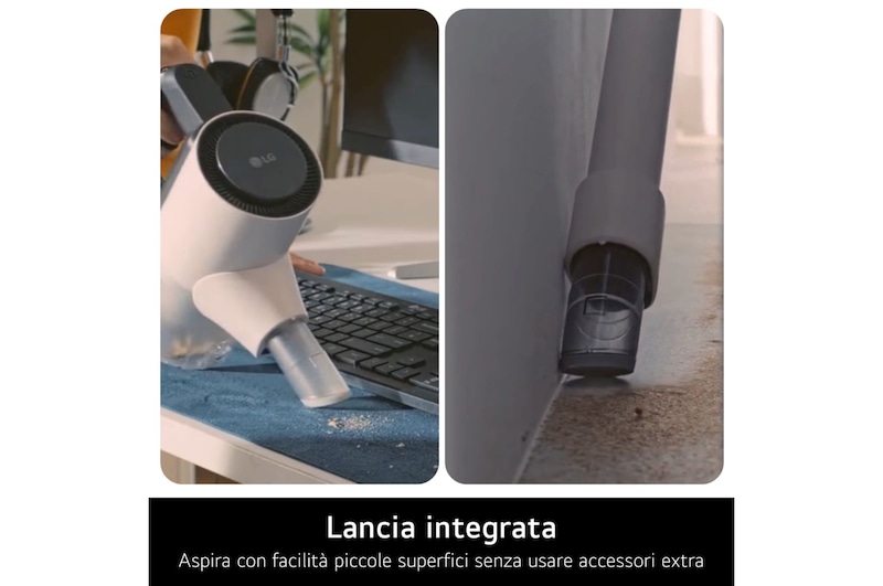 Lancia integrata aspirapolvere A9C-AIR1E